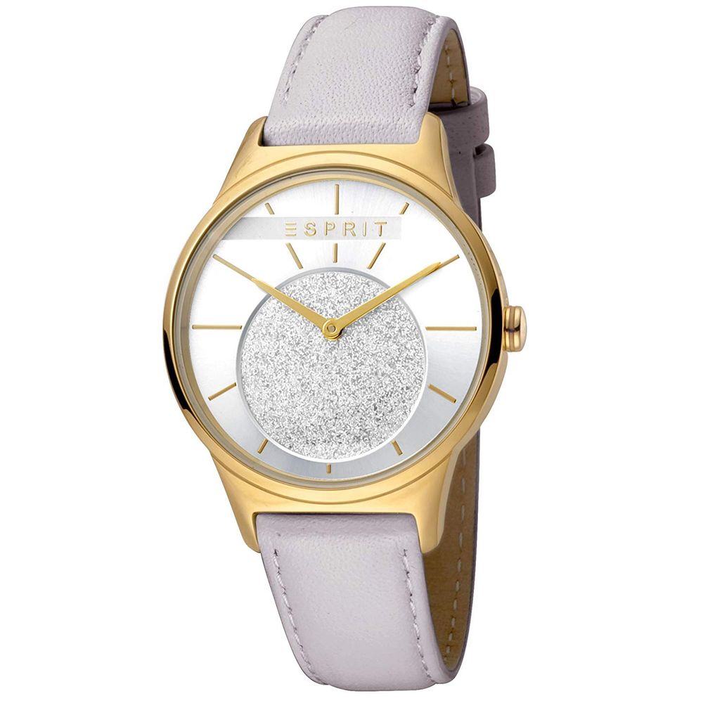 Esprit White Leather Watch