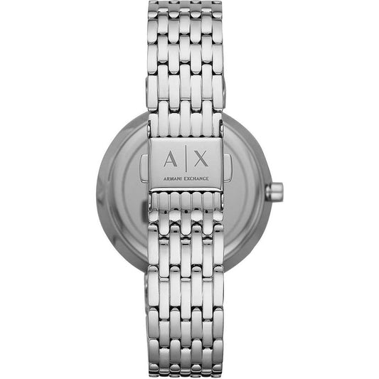 Armani Exchange Silver Stainless Steel Watch