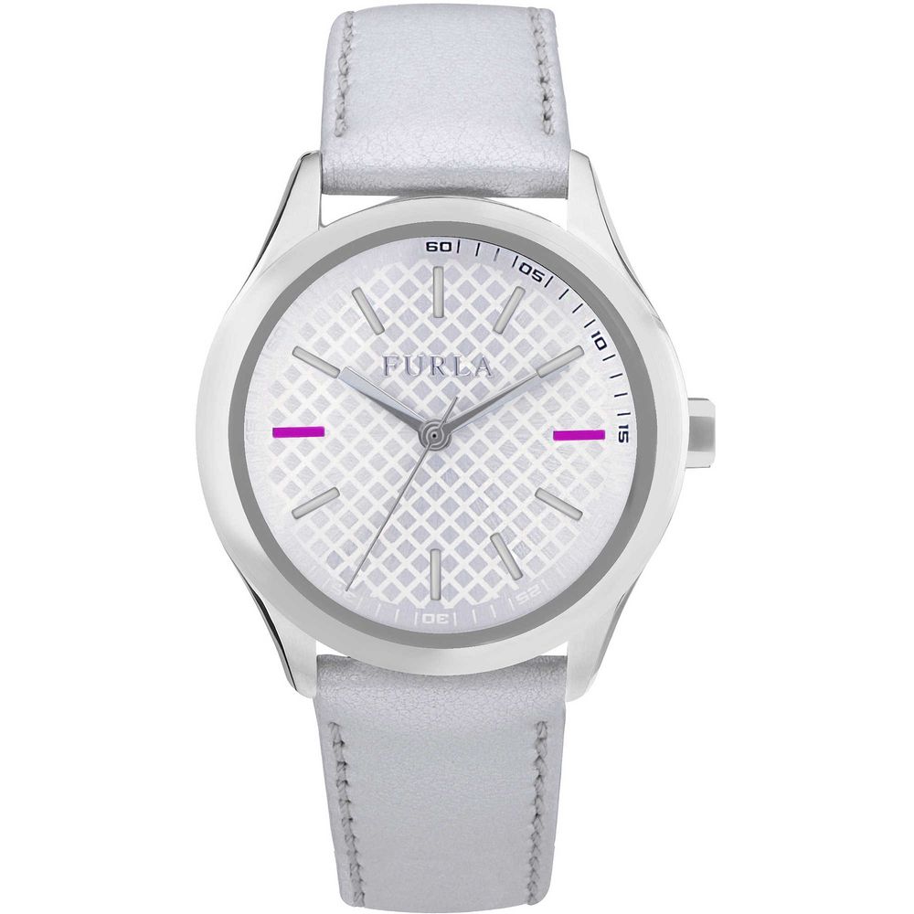 Furla White Leather Watch