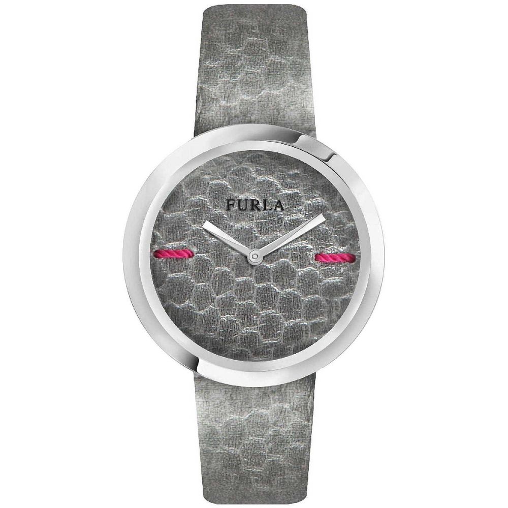 Furla Gray Leather Watch