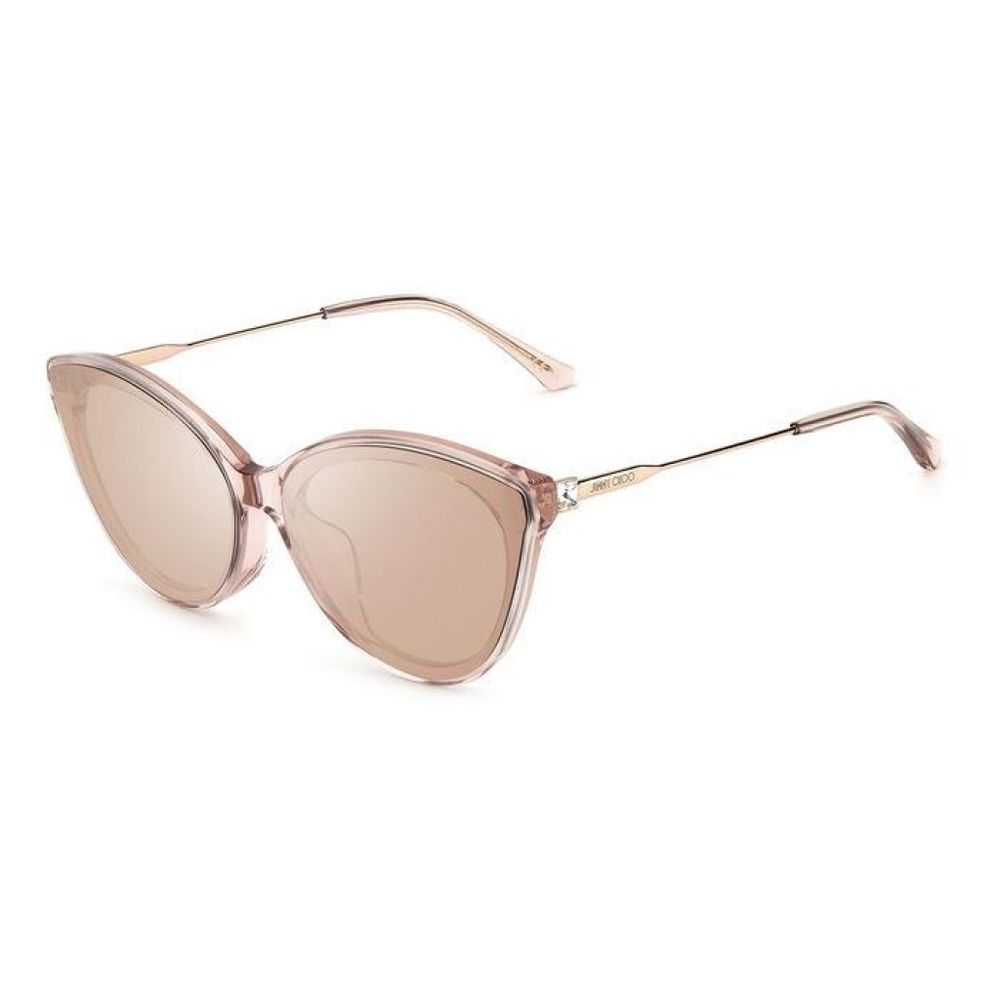 Jimmy Choo Pink Metal Sunglasses