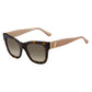 Jimmy Choo Brown Acetate Sunglasses