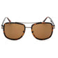 Guess Brown Metal Sunglasses