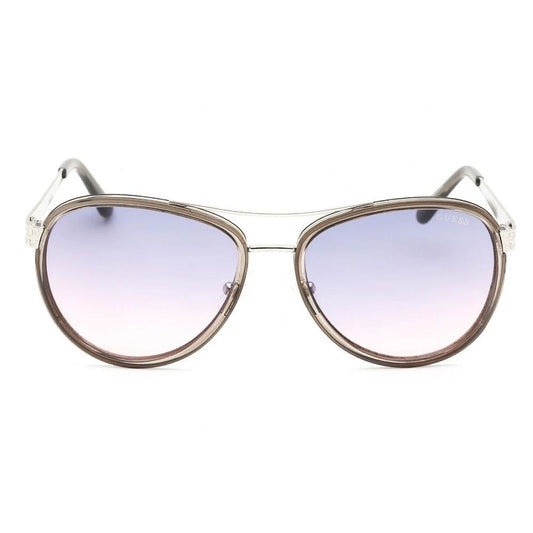 Guess Gray Metal Sunglasses