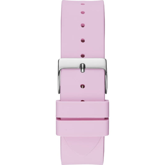 Guess Pink Rubber Watch