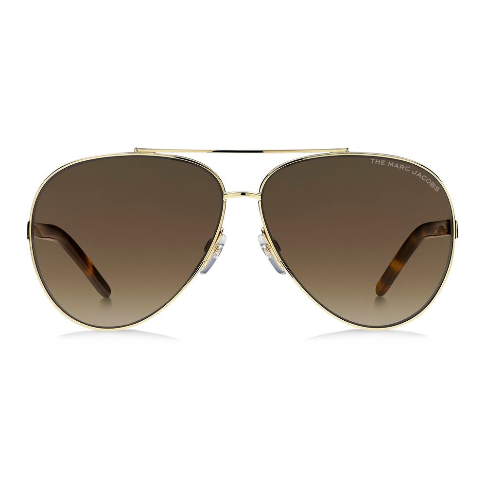 Marc Jacobs Gold Metal Sunglasses