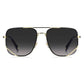 Marc Jacobs Gold Metal Sunglasses