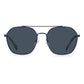 Polaroid Blue Stainless Steel Sunglasses