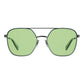 Polaroid Green Metal Sunglasses