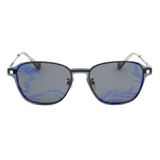 Polaroid Silver Metal Sunglasses