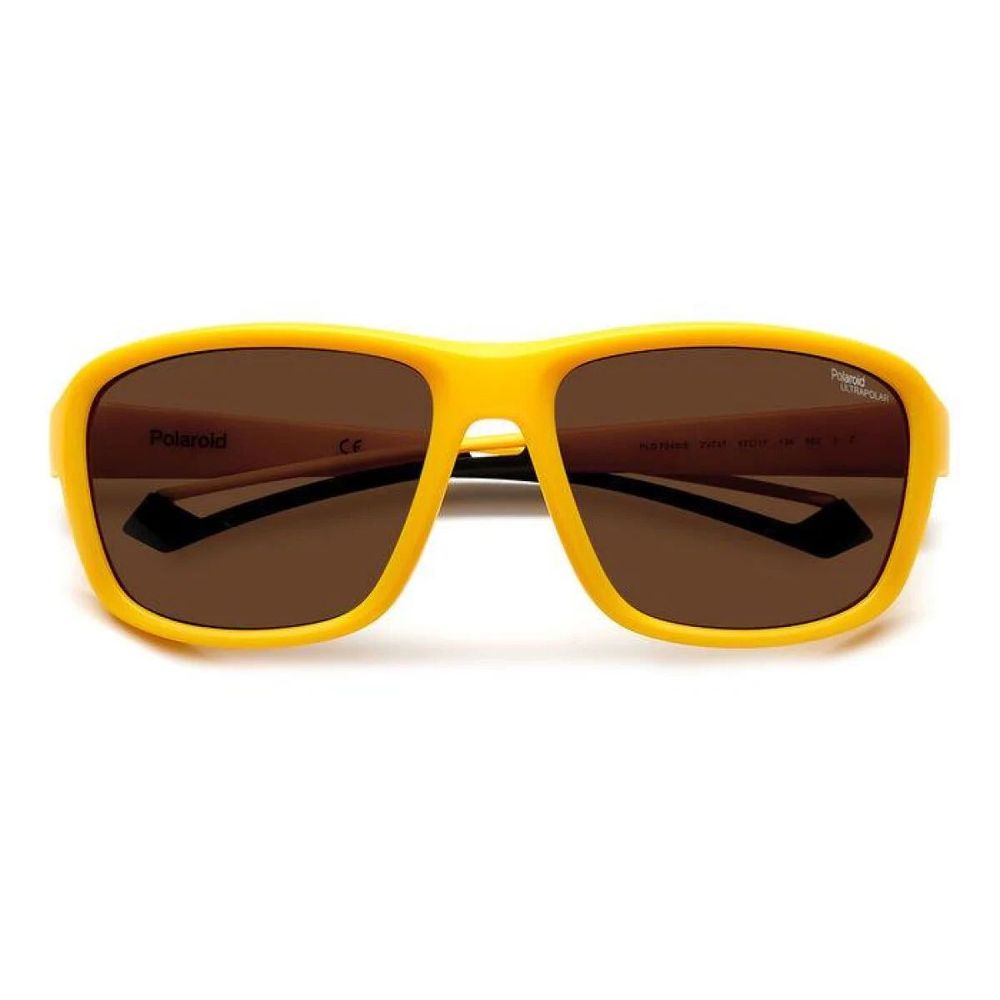 Polaroid Yellow Polycarbonate Sunglasses