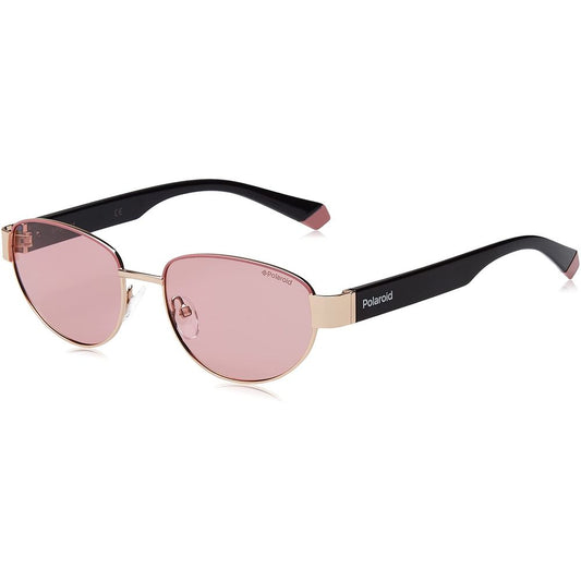 Polaroid Pink Metal Sunglasses