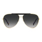 Polaroid Black Metal Sunglasses