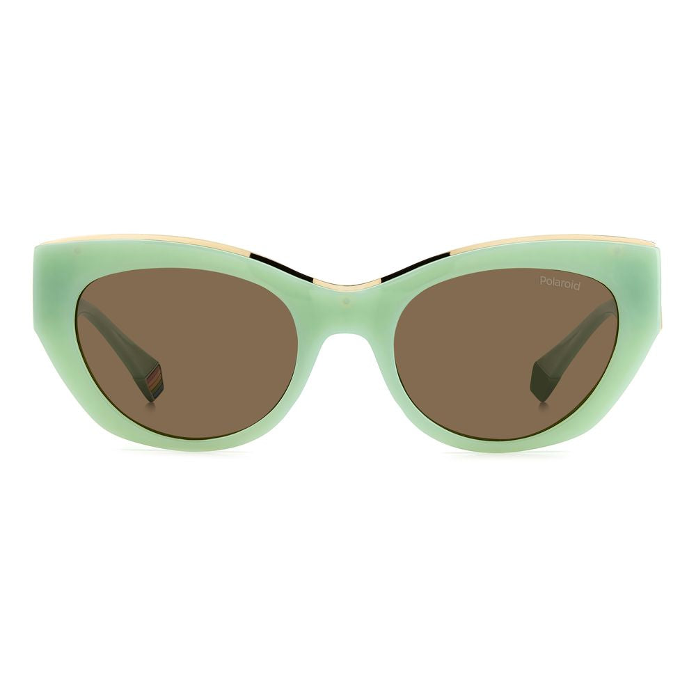 Polaroid Green Resin Sunglasses