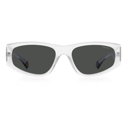 Polaroid Transparent Plastic Sunglasses