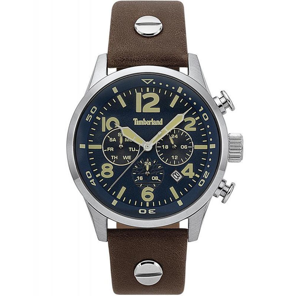 Timberland Brown Leather Watch