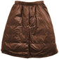 Jil Sander Brown Nylon Skirt