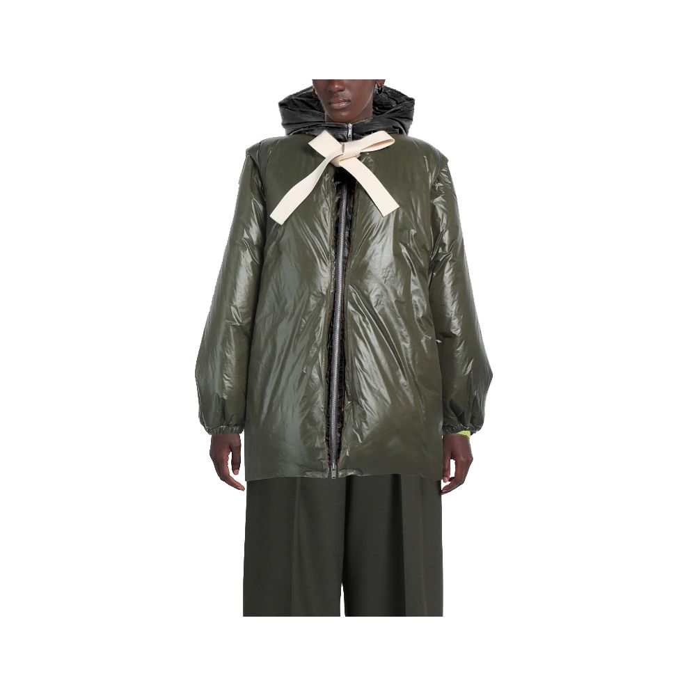 Jil Sander Green Nylon Jackets & Coat