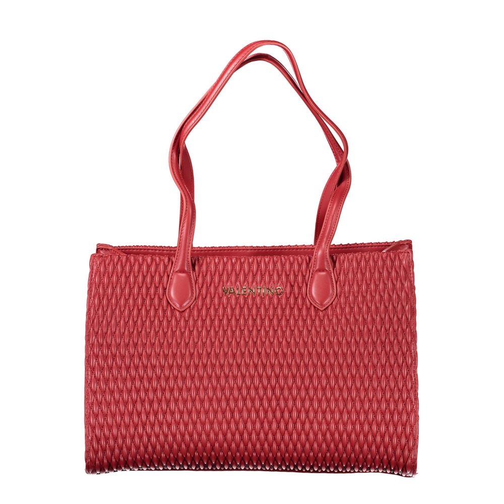 Valentino Bags Red Polyethylene Handbag