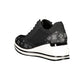 Laura Biagiotti Black Polyester Sneaker