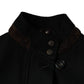 Dolce & Gabbana Black Button Down Cotton Stretch Denim Jacket