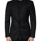 Dolce & Gabbana Black MARTINI Bee Single Breasted Blazer