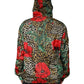 Dolce & Gabbana Multicolor Leopard Floral Hooded Jacket