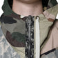 Dolce & Gabbana Multicolor Camouflage Full Zip Hooded Jacket