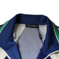 Dolce & Gabbana Multicolor Polyester Full Zip Bomber Jacket