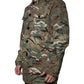 Dolce & Gabbana Multicolor Camouflage Collared Coat Jacket