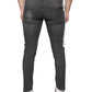 Dolce & Gabbana Black Tattered Cotton Skinny Men Denim Jeans