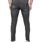 Dolce & Gabbana Black Tattered Cotton Skinny Men Denim Jeans