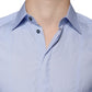 Dolce & Gabbana Light Blue Cotton Men Dress Formal Shirt