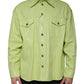 Dolce & Gabbana Green Cotton Collared Men Button Down Shirt