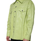 Dolce & Gabbana Green Cotton Collared Men Button Down Shirt