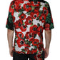 Dolce & Gabbana Multicolor Anemone Button Down Casual Shirt