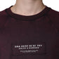 Dolce & Gabbana Maroon Logo Crew Neck Men Sweatshirt Sweater