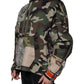 Dolce & Gabbana Multicolor Camouflage Hooded Sweatshirt Sweater