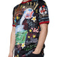 Dolce & Gabbana Multicolor Graphic Print Cotton Crew Neck T-shirt