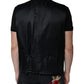 Dolce & Gabbana Black Wool Waistcoat Dress Formal Vest