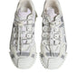 Dolce & Gabbana White Lace Up Low Top NS1 Sneakers Shoes