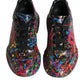 Dolce & Gabbana Multicolor Logo Daymaster Sneakers Shoes