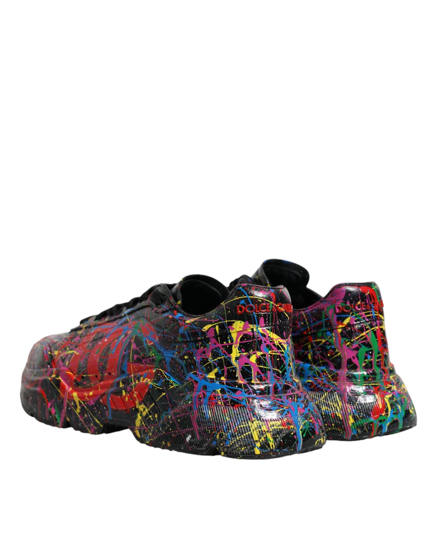 Dolce & Gabbana Multicolor Logo Daymaster Sneakers Shoes