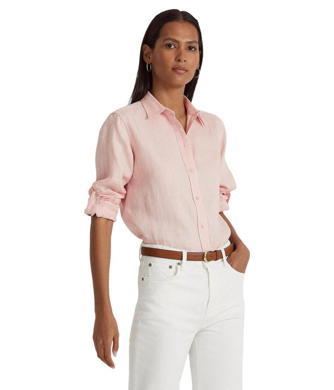 Petite Linen Shirt