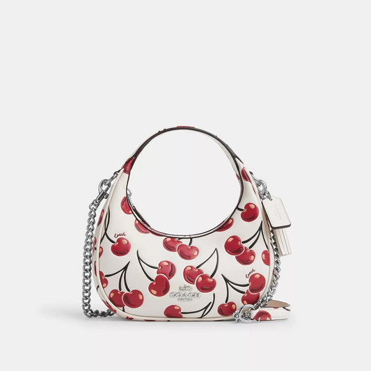 Carmen Mini Crossbody Bag With Cherry Print