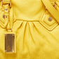 Marc By Marc Jacobs Yellow Leather Classic Q Baby Aidan Satchel