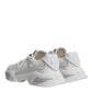 Dolce & Gabbana White Airmaster Low Top Men Sneakers Shoes