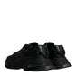 Dolce & Gabbana Black Airmaster Low Top Men Sneakers Shoes