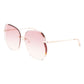 Longchamp Rose Gold Metal Sunglasses