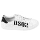 Dsquared² White Leather Di Calfskin Sneaker